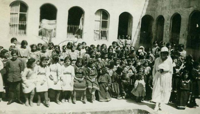 دار الأيتام الآرمن في حلب 1920م