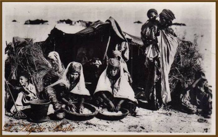 الصحراء الجزائرية , تحضير الكوسكوس في قبيلة بني هلال