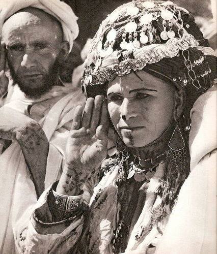 امرأة ورجل من بني ملال سنة 1930