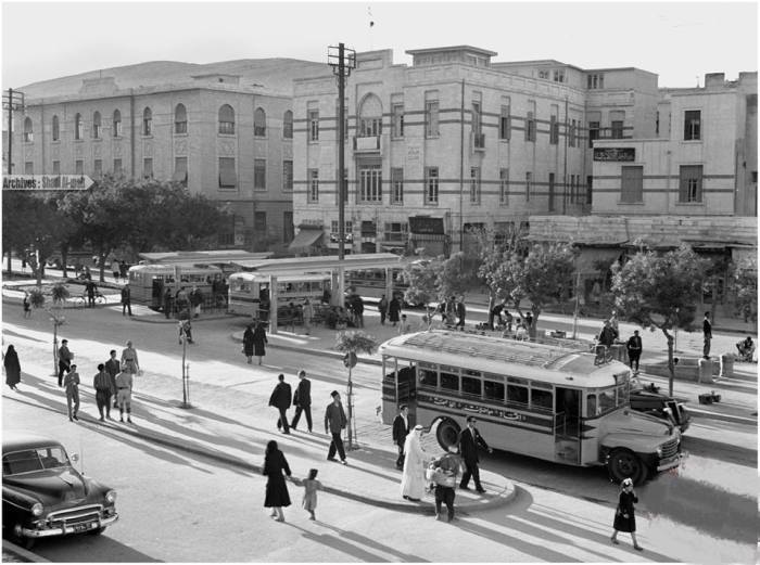 دمشق - شارع النصر , حوالي 1950م